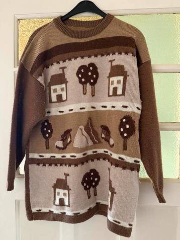 Geweldige vintage wollen trui beschikbaar voor biedingen