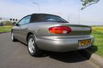 Chrysler Stratus 2.5i V6 LX Convertible Automaat, Airco,, Origineel Nederlands, Te koop, Zilver of Grijs, 163 pk