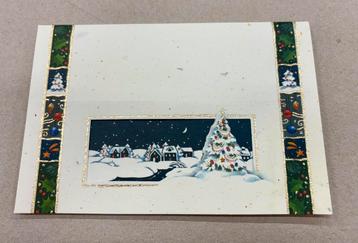 200 kerstkaarten 17x11,5 cm (gevouwen) op gerecycled papier beschikbaar voor biedingen