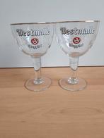 2 Westmalle Trappist glazen, Ophalen of Verzenden, Zo goed als nieuw, Glas of Glazen, Overige merken