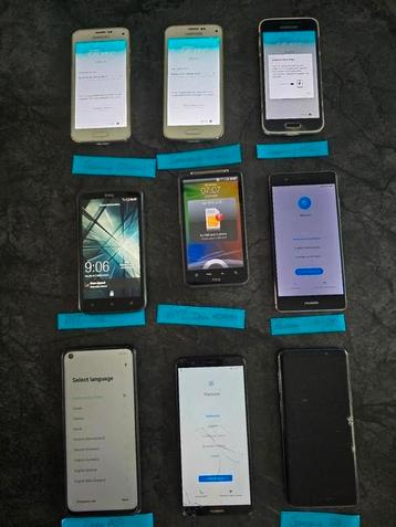 Diverse werkende mobieltjes beschikbaar voor biedingen