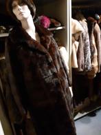 Waanzinnige echte SAGA MINK bontjas bont jas bontmantel M, Ophalen of Verzenden, Zo goed als nieuw, Maat 38/40 (M), Bruin