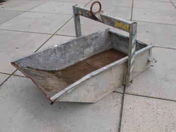 Kraancontainer type A 1 m³ puinbak puin container gebruikt beschikbaar voor biedingen