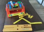Vintage jaren 80 gereedschapskist Fisher Price, Ophalen of Verzenden, Zo goed als nieuw