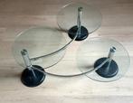 In devorm van Ronald Schmitt Design salontafel, Ophalen, Minder dan 50 cm, Gebruikt, Glas