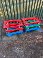 Dolly , karretje . Kratten kar, 100 liter of meer, Ophalen of Verzenden, Zo goed als nieuw, Transportkar