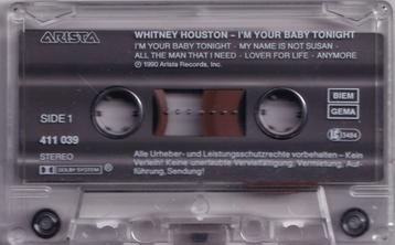 Cassettebandje Whitney Houston – I'm Your Baby Tonight beschikbaar voor biedingen