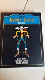Lucky luke René Goscinny - De bende van Joss Jamon, Eén stripboek, Ophalen of Verzenden, Zo goed als nieuw, René Goscinny