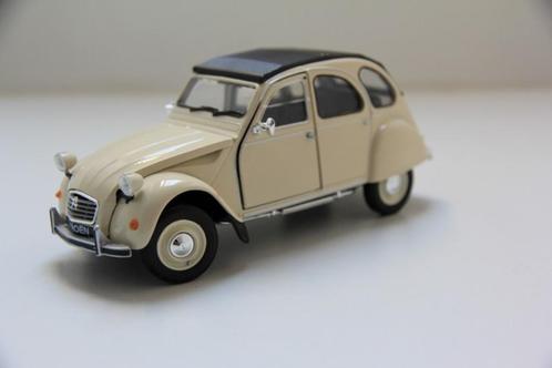 modelauto Citroen Citroën 2CV – Welly 1:24 17 cm lang, Hobby en Vrije tijd, Modelauto's | 1:24, Nieuw, Auto, Welly, Ophalen of Verzenden