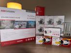 Hikvision Beveiligingsset: 10x 4MP + 2x ColorVu + AcuSense +, Audio, Tv en Foto, Videobewaking, Ophalen, Nieuw, Buitencamera