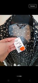 Blouse maat 3xl, Nieuw, Blouse of Tuniek, Zwart, M & s