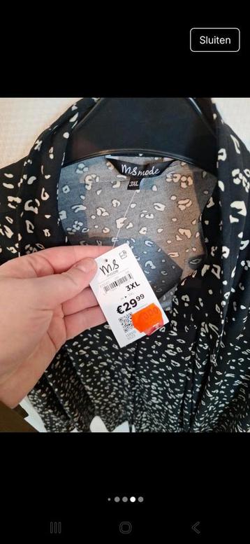 Blouse maat 3xl beschikbaar voor biedingen