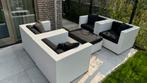 Complete Arbrini tuinset wit, Ophalen, 4 zitplaatsen, Zo goed als nieuw, Loungeset