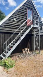 Te koop 2 x  gegalvaniseerde brandtrap., Ophalen, Gebruikt, Trap, 2 tot 4 meter