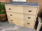 Vintage ladekast 50's / 60's # 9709, Ophalen, Gebruikt, 100 tot 150 cm, 1 of 2 laden