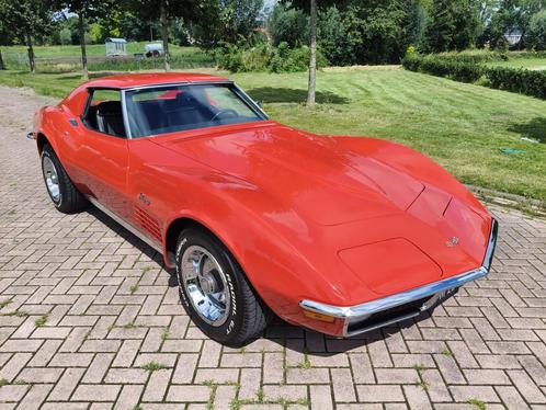 Chevrolet Corvette C3 350 AUTOMATIC (bj 1971, automaat), Auto's, Oldtimers, Bedrijf, Te koop, Lichtmetalen velgen, Open dak, Chevrolet