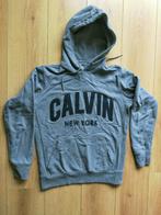Grijze originele hoody van Calvin Klein Jeans in maat S, Ophalen of Verzenden, Grijs, Gedragen, Calvin Klein Jeans
