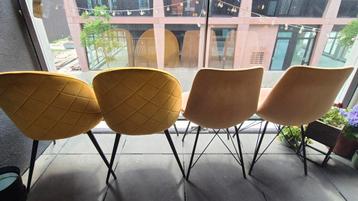 4x Eetstoelen