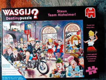 Wasgij Destiny,  Team Alzheimer.  1000 stukjes  beschikbaar voor biedingen