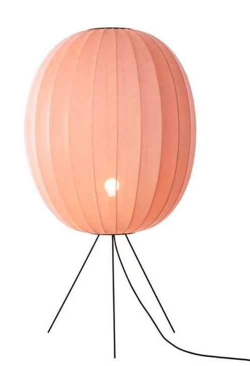 Made by hand Knit - Wit 65 Hoog Oval Vloerlamp, Huis en Inrichting, Lampen | Vloerlampen, Nieuw, 150 tot 200 cm, Ophalen