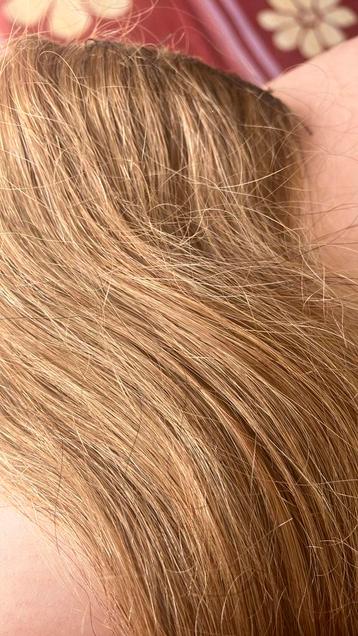 Donker blonde extensions 4 stuks 100% mens beschikbaar voor biedingen