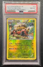 Crustle #14 - Pokemon Legendary Treasures PSA8, Hobby en Vrije tijd, Verzamelkaartspellen | Pokémon, Verzenden, Zo goed als nieuw