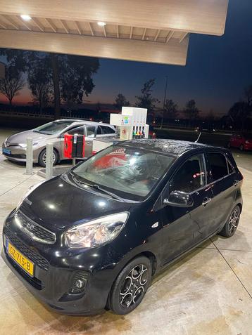 Kia Picanto 1.0 Cvvt Comfortline 5-DRS 2016 Zwart beschikbaar voor biedingen