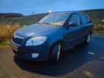 Skoda Fabia 1.4L 16V 63KW Combi 2009 Blauw Benzine, Auto's, Skoda, Voorwielaandrijving, 4 cilinders, Blauw, Stationwagon