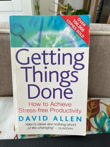 getting things done how to achieve stress-free productivity beschikbaar voor biedingen