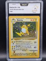 Raichu holo 1st edition 1999 wizards basis set dutch #14PCA3, Verzenden, Zo goed als nieuw, Losse kaart