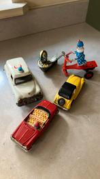 3 vintage auto en 2 blikken speelgoed, Antiek en Kunst, Ophalen of Verzenden