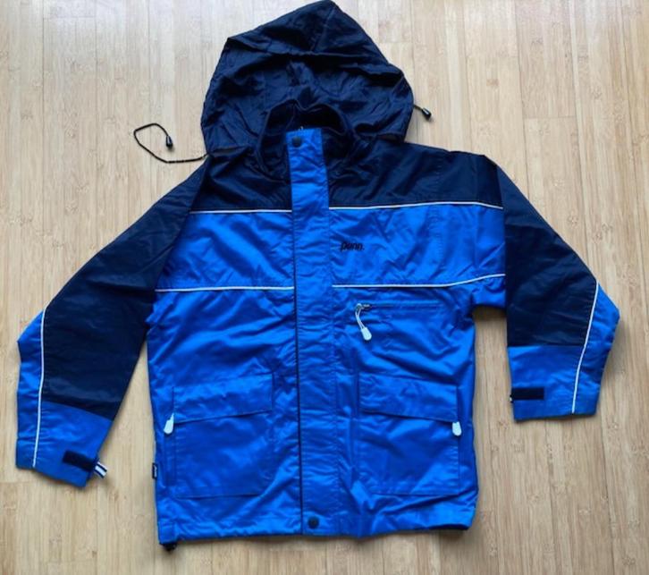 Blauw regenjack van Penn maat 152, Caravans en Kamperen, Regenkleding, Zo goed als nieuw, Regenjas, Kinderen, Ophalen of Verzenden
