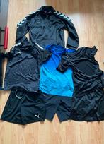 Sportkleding jongen (7 stuks), o.a. Puma & Hummel, maat 152, Puma, Zwart, Overige maten, Ophalen of Verzenden