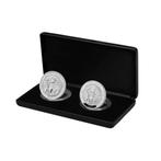 The Britannia 2022 UK 2-Coin Silver Proof Set-Limited editio, Postzegels en Munten, Munten | Europa | Niet-Euromunten, Setje, Zilver