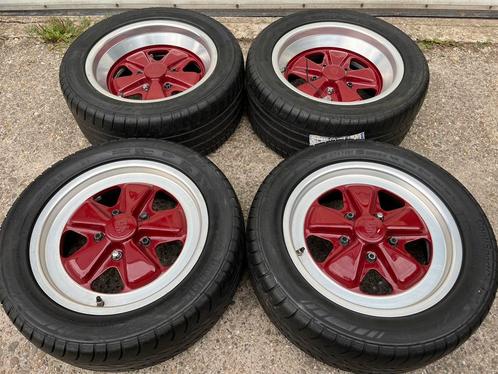 16” originele FUCHS Porsche 911 6J 8J velgen | T1 T2 T3, Auto-onderdelen, Banden en Velgen, Banden en Velgen, Zomerbanden, 16 inch