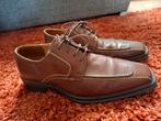 Bruine lederen schoenen, Ophalen of Verzenden, Zo goed als nieuw, Bruin