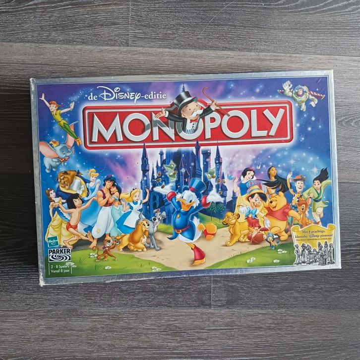 Nr 64) Monopoly Disney, Hobby en Vrije tijd, Gezelschapsspellen | Bordspellen, Zo goed als nieuw, Ophalen of Verzenden