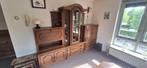 Eiken wandkast vintage, Huis en Inrichting, Ophalen, 250 tot 300 cm, 200 cm of meer, Met deur(en)