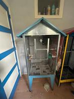 Kamer volière en buiten volière te koop, Ophalen of Verzenden, Zo goed als nieuw, Aluminium, Volière