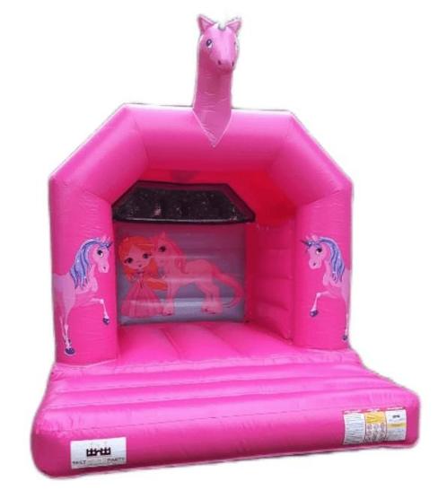 Unicorn Springkussen Huren, Hobby en Vrije tijd, Feestartikelen | Verhuur, Zo goed als nieuw, Overige, Ophalen of Verzenden
