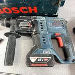 Bosch GBH 18V-21 | Boorhamer | 2 accu's en lader |  381631, Ophalen of Verzenden, Gebruikt, 600 watt of meer, Boor- en/of Breekhamer