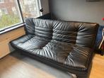 Slaapbank 2 personen, Huis en Inrichting, Slaapkamer | Slaapbanken, Ophalen, Zwart, 140 cm, Zo goed als nieuw