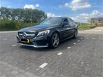 Mercedes-Benz C-Klasse C300 h 2016 Zwart NL, Auto's, Automaat, Achterwielaandrijving, 4 cilinders, 193 €/maand