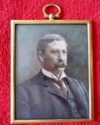 ===gesigneerd==MINIATUUR-PORTRET uit 1917===, Antiek en Kunst, Ophalen of Verzenden