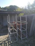 7 st Stalen stapel rekken afm 1200 x 550 x 690 hoog, Doe-het-zelf en Verbouw, Steigers, Ophalen, Gebruikt, Overige typen, Minder dan 2 meter