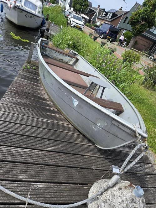Aluminium Verhoef boot met Mecury buitenboordmotor, Watersport en Boten, Motorboten en Motorjachten, Gebruikt, Aluminium, Tot 6 meter