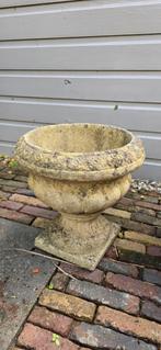 Klassieke plantenbak van beton/steen, Tuin en Terras, Ophalen, Tuin, Gebruikt, Minder dan 60 cm