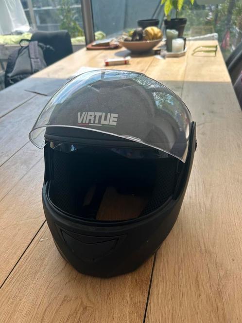 Scooterhel Virtue, Motoren, Kleding | Motorhelmen, Integraalhelm, Overige merken, Tweedehands, Ophalen of Verzenden