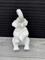 olifant slurf 35hoog 15breed/Nieuw! (wit), Verzamelen, Beelden en Beeldjes, Ophalen of Verzenden, Nieuw, Dier