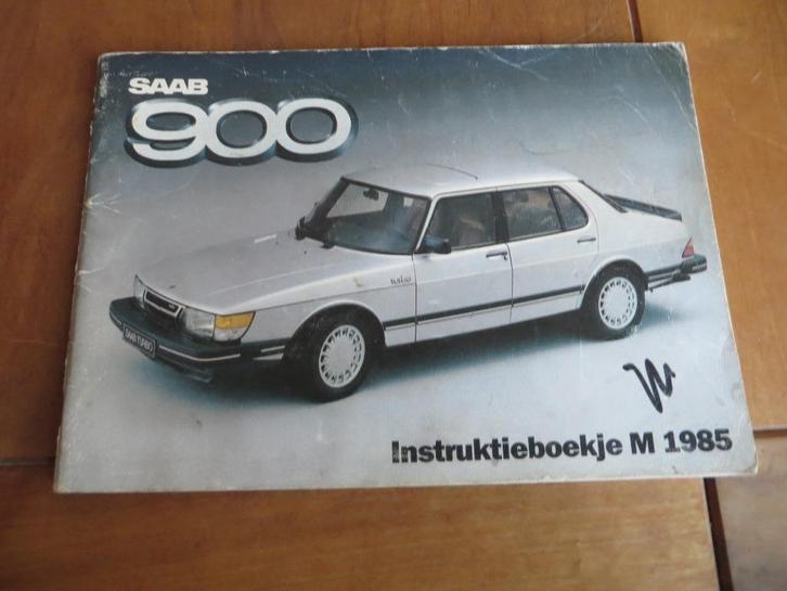 Instructieboek Saab 900, 900 Turbo / Turbo 16 1984 type '85, Auto diversen, Handleidingen en Instructieboekjes, Ophalen of Verzenden
